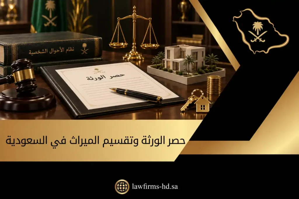 حصر الورثة وتقسيم الميراث في السعودية