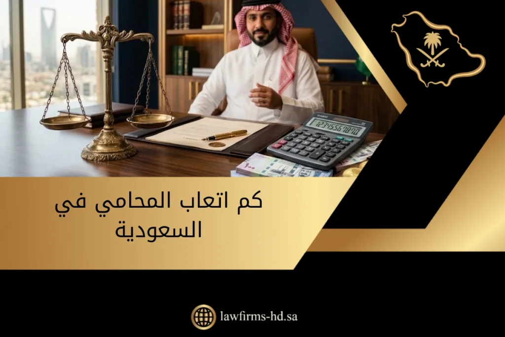 كم اتعاب المحامي في السعودية