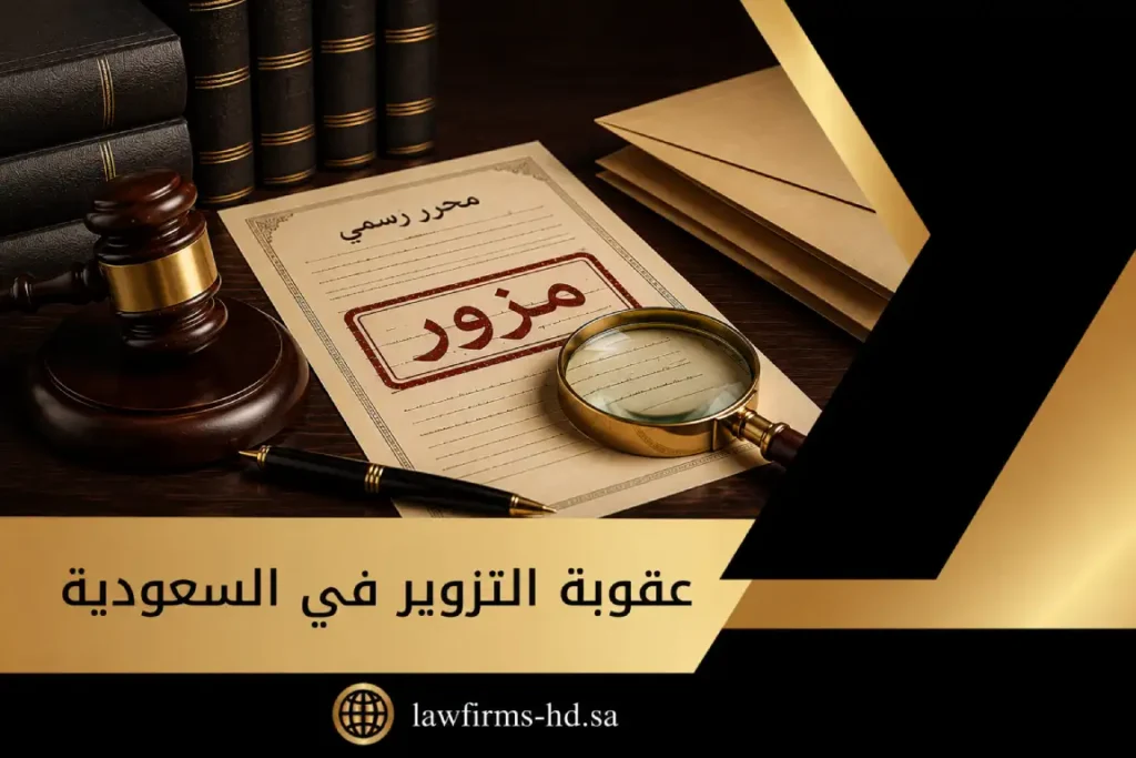 عقوبة التزوير في السعودية