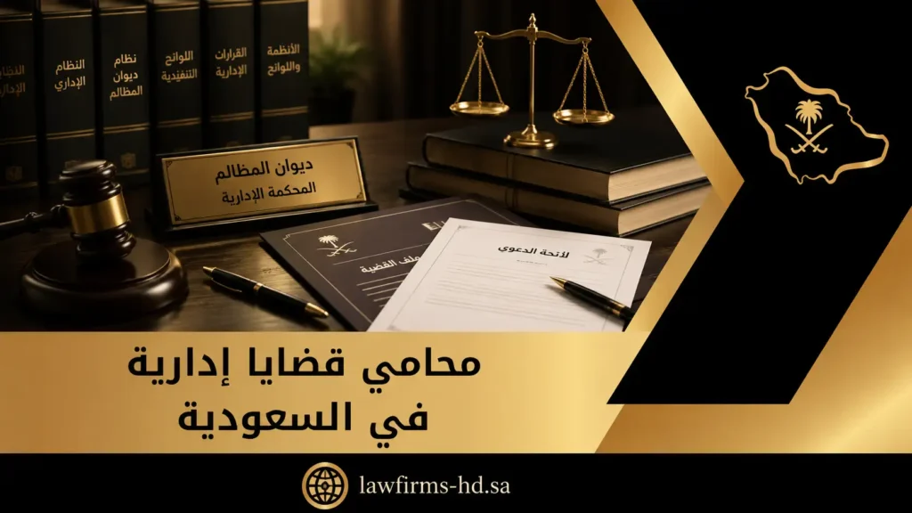 محامي قضايا إدارية في السعودية