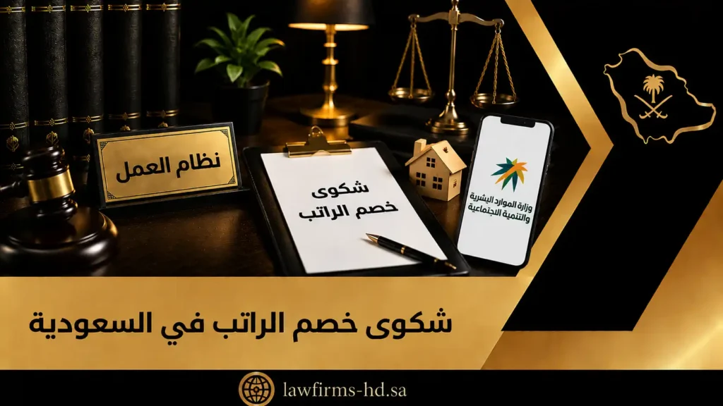 شكوى خصم الراتب في السعودية
