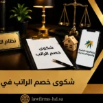 شكوى خصم الراتب في السعودية