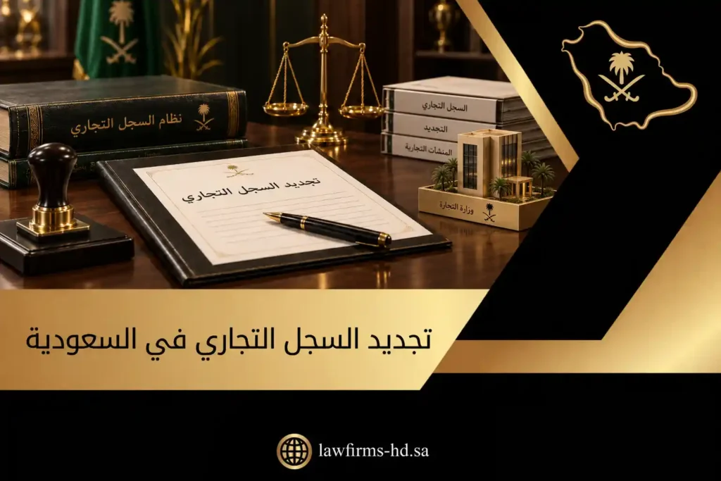 تجديد السجل التجاري في السعودية