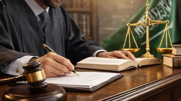 أدلة المحاكم والإجراءات القضائية في السعودية