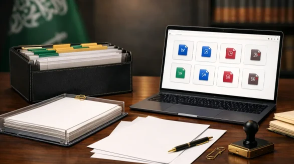 مكتبة النماذج القانونية السعودية